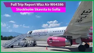Full Trip Report: Stockholm Skavsta to Sofia (NYO to SOF) | Wizz Air Airbus A321-231