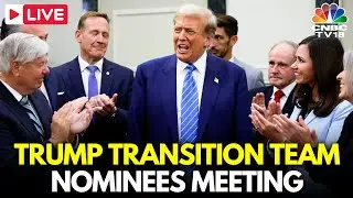 LIVE: U.S. Senators and President-Elect Trump’s Nominees in Capitol Hill Meeting | Kash Patel | N18G