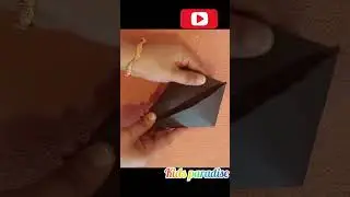 Origami talking crow/Moving paper crow||Paper toy#shorts