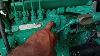 Cummins generator diesel and oil mixing problem
