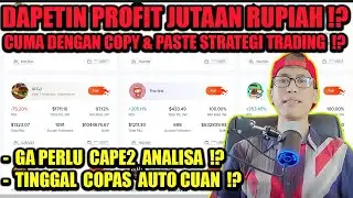 CARA MENGHASILKAN UANG DRI INTERNET CUMA DENGAN COPY & PASTE STRATEGI TRADING/  COPY TRADE DI BITGET