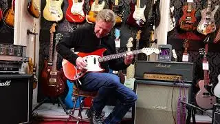 Fender 1971 Mustang Competition Candy Apple | #secondhandmusicland