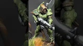 WOOD ELF for WARHAMMER 40K #shorts #kitbash #warhammer #warhammer40k #woodelf