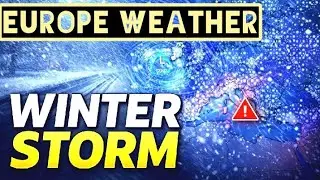 Europe Winter Storm Alert | January 1 Weather Forecast ❄️