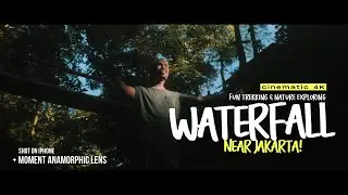 Waterfall Near Jakarta - Cinematic 4K Video on iPhone