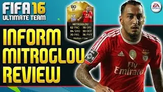 FIFA 16 IF MITROGLOU PLAYER REVIEW w/ Indepth Stats + Gameplay