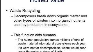 47.3 Value of Biodiversity