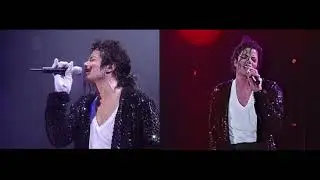 Michael Jackson - Billie Jean | Bucharest 1992 vs Kuala Lumpur 1996 (Side by Side Comparison)