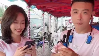 元帅户外搞笑撩妹子