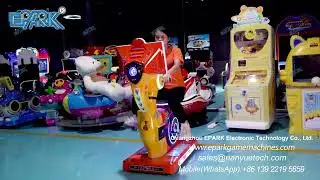 EPARK Super Snail MP5 Children Electric Swing Car Game Machine Coin Operated Games Kiddie Ride