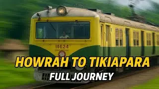 Howrah To Tikiapara Full train journey vlog | Tikiapara To howrah