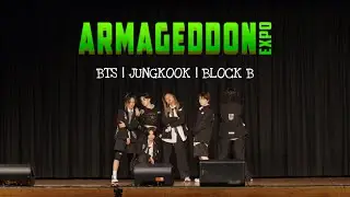 [PERFORMANCE BY CY6HER] Auckland Armageddon 2024 K-POP Stage - BTS, Jungkook & Block B