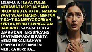 MERTUA BUTA TIBA-TIBA MENULIS SURAT PERINGATAN SAAT SUAMI KE MANDI! ISI PESANNYA MENGERIKAN!
