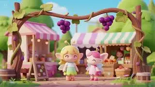 Grapevine Grooves in the Fairy Market | Nursery Rhymes & Kids Songs