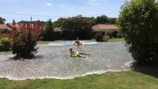 A beginners guide to pool maintenance, don't stick a knife in the side of it!