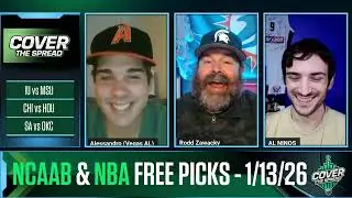 NCAAB & NBA Picks and Predictions 1/13/26 | Betting Tips | Best Bets | Game Analysis