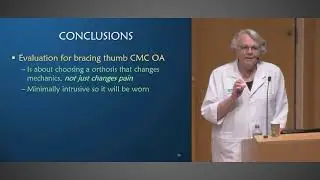 The Thumb: Translating Knowledge into Treatment 2.2 Now What