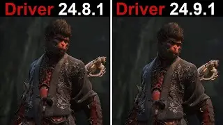AMD Driver 24.8.1 vs AMD Driver 24.9.1 - Test in 7 Games