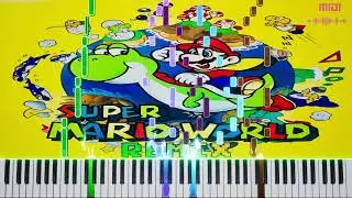 Super Mario World 🎛 Super Mario Bros Remix 🎹MIDI🎹