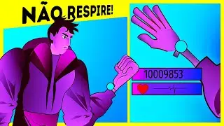 E Se os Humanos Viessem com Uma Quantidade Limitada de Respirações?