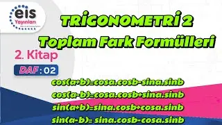 TRİGONOMETRİ 2,Toplam Fark Formülleri 2. Föy sin ve cos,12.Sınıf Matematik EİS DAF,AYT #trigonometri