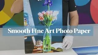 Transform Your Prints with Sunset Hot Press Smooth Bright White