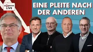 Marterbauer verweigert Entlastungen: Insolvenzwelle rollt weiter | exxpress live am 14. Jänner 2026