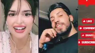 النيفو طاااايح🤣ميس دعاء و رمزي الجزائري ،الماء خرج  من أنفه من الضحك