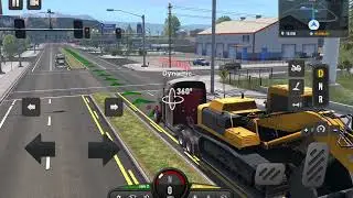 Truck Simulator Gameplay | Relaxing Long Drive 🚛