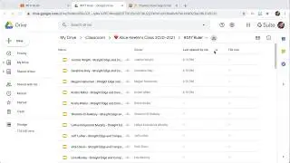 Sort Google Drive folder by last opened by me
