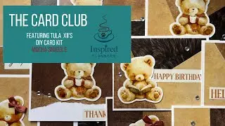 The Card Club - Featuring Tula XII's Mocha Snuggle DIY Card Kit #diycards #cardmaking #cards