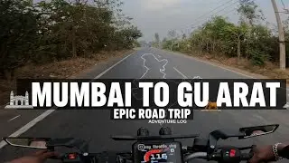 Mumbai to Gujarat 🇮🇳 | Solo Bike Ride Through Western India part-2