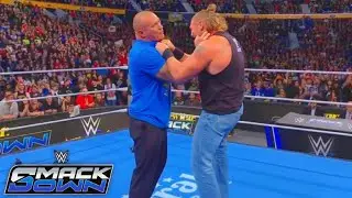 WWE Smackdown 14 January 2026 Brock Lesnar Attack Randy Orton WWE Smackdown 14 January 2026