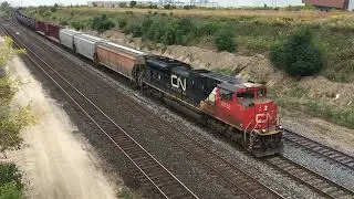 CN 306 SD70M-2 8833 Departs MacMillan Yard On York Subdivision In Vaughan For Kingston Subdivision