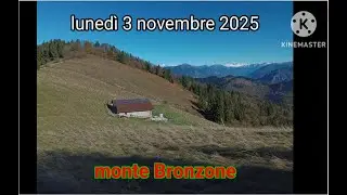 Luned&igrave; 3 novembre 2025: rifugio Gombo Alto/monte Bronzone (BS)