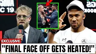 FINAL FACE OFF: Anthony Joshua & Jake Paul Go NO FILTER At Press Conference
