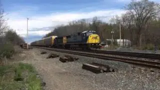 Rare CSX SD60 in YN2 paint