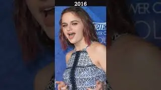 Joey King Transformation from 2008 to 2022 #joeyking #transformation