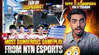 Is NTN Esports LEGIT or SUSPICIOUS?🤨💀 FF ESPORTS | Most Dangerous GAMEPLAY in FREE FIRE Esports🔥