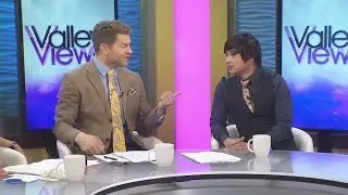 Jaymes Vaughn and Dat Phan guest host on Valley View Live!