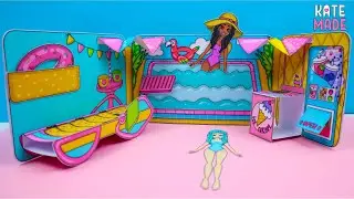 Printable Swimming pool made of paper DIY
