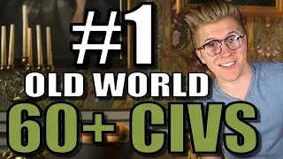 Civilization 5: 60+ Civ OLD WORLD Brave New World Gameplay [Civ 5 AI Only Mods] - Part 1