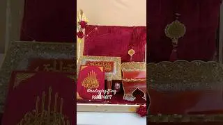 Bridal Quran set | wedding quran Hampers #hadiyahgifting #islamicgifts #weddinggifts #quransecrets