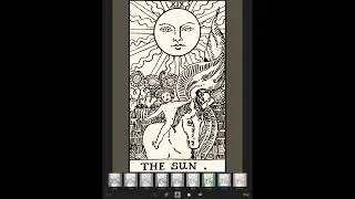 PDF -Printable, Color your own tarot deck 22 major arcana Instant Download