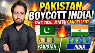 Why Pakistan Boycott India Match? | Facts Exposed | 