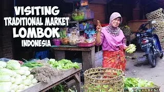 VISITING TRADITIONAL MARKET I LOMBOK INDONESIA I LOMBOK TRAVEL VLOG
