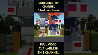 3 bedroom house design #short