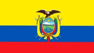 🇪🇨 Ecuador Flag Animation in 4K | Waving Ecuadorian National Flag | HD Background Video