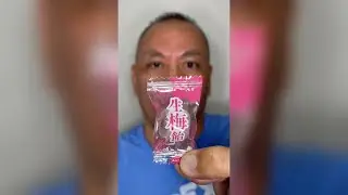 👂ASMR RIBBON JAPANESE HARD FRUIT CANDY FRESH PLUM FLAVOR EATING SOUNDS👂ORIGINAL LENGTH👂
