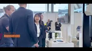 PMT's Full Product Line Sparkles at Control Show#cmm Metrology #Control#MeasuringArm #PortableArm